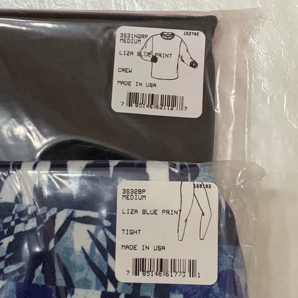 PMX BASELAYER SET - Blue Liza print - Picture 10 of 15